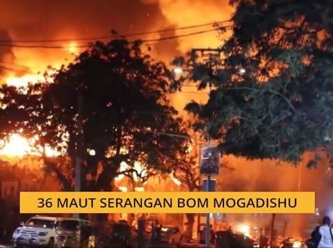 36 maut serangan bom Mogadishu