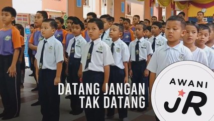 #AWANIJr: Datang jangan tak datang