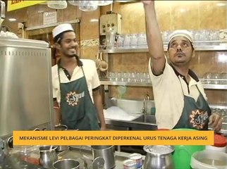 Mekanisme levi pelbagai peringkat diperkenal urus tenaga kerja asing