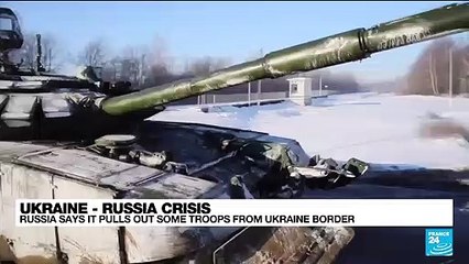 NATO chief says 'cautious optimism' over Ukraine crisis