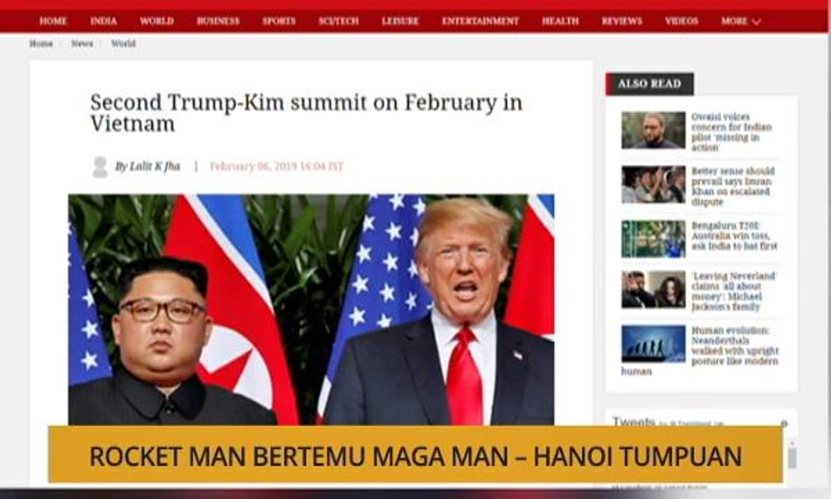 Nota Razak Chik: Rocket Man bertemu Maga Man - Hanoi tumpuan