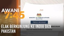 Rakyat dinasihatkan elak berkunjung ke India dan Pakistan