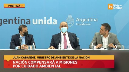 Nación compensará a Misiones por cuidado ambiental