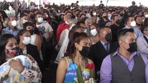 Plus de 600 couples se marient au Mexique pour la Saint-Valentin