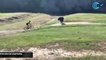La brutal embestida de un toro a un ciclista en una competición de montaña en California
