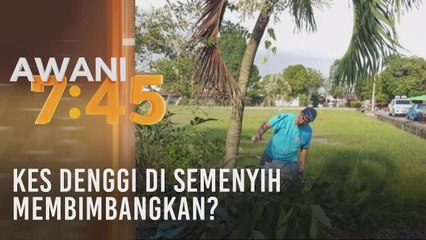 Kes denggi di Semenyih membimbangkan?