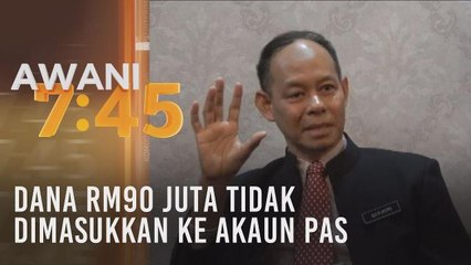 Dana RM90 juta tidak dimasukkan ke akaun Pas - SPRM