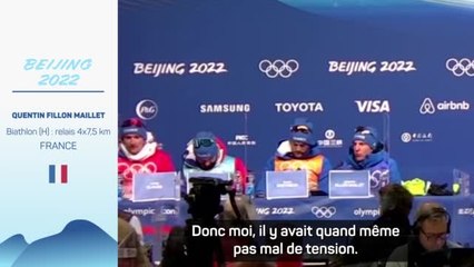 Pékin 2022 - Fillon Maillet : “Il y avait quand même pas mal de tension”