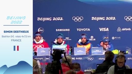 Pékin 2022 - Desthieux : “Je suis allé chercher assez profond pour l'équipe”