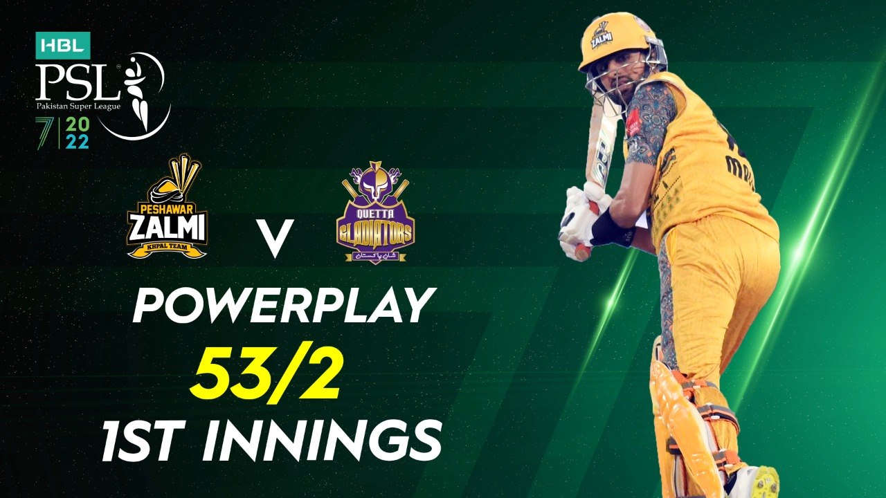 Peshawar Zalmi Powerplay | Peshawar Zalmi vs Quetta Gladiators | Match 22 | HBL PSL 7 | ML2G