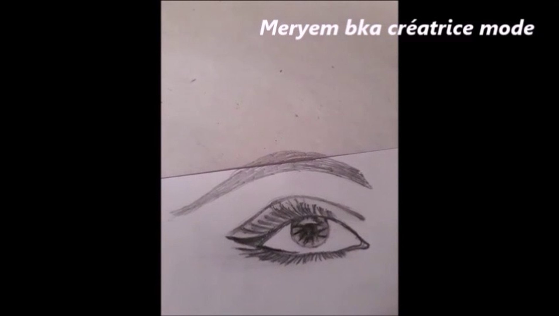 رسم عين بالخطوات السهلة بقلم الرصاص draw eyes easy dessiner des yeux  facilement - Vidéo Dailymotion