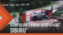 Polis giat kesan kumpulan  samun bersenjatakan parang