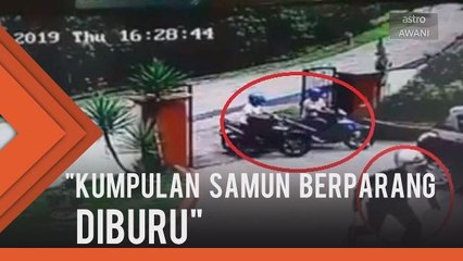 Polis giat kesan kumpulan penyamun pecah rumah