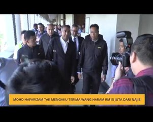 Mohd Hafarizam tak mengaku terima wang haram RM15 juta dari Najib