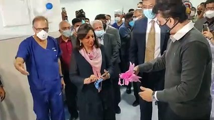 गांगुली ने किया 100 बेड की कोविड आइसीयू का उद्घाटन