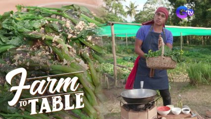 Farm To Table: Chef JR Royol’s Choy Sum and Kailan in Garlic Oyster Sauce recipe