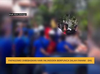 Papagomo dibebaskan hari ini,insiden berpunca salah faham - DIG
