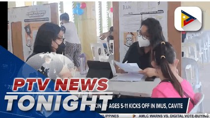 Pedriatric vaccination for ages 5-11 kicks off in various provinces in PH | via Bernard Jaudian