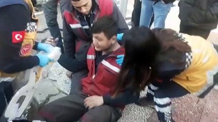 Otogar kavşağında kazada 3 araç birbirine girdi