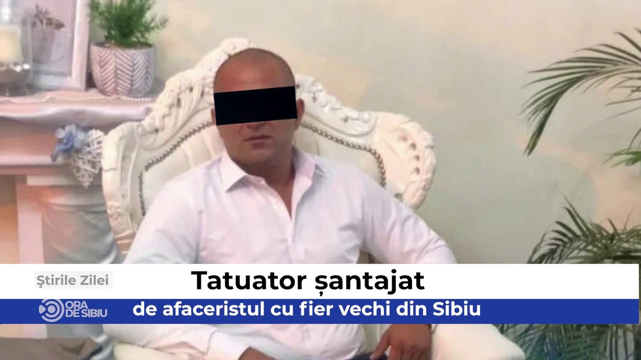 Stirile zilei sunt despre -Tatuator șantajat de afaceristul cu fier vechi din Sibiu, Cardiologul sibian care a jignit fiica unui aparținător a fost sancționată “blând” şi  Parapet de siguranță în ”Curba morții” de la Scoreiu