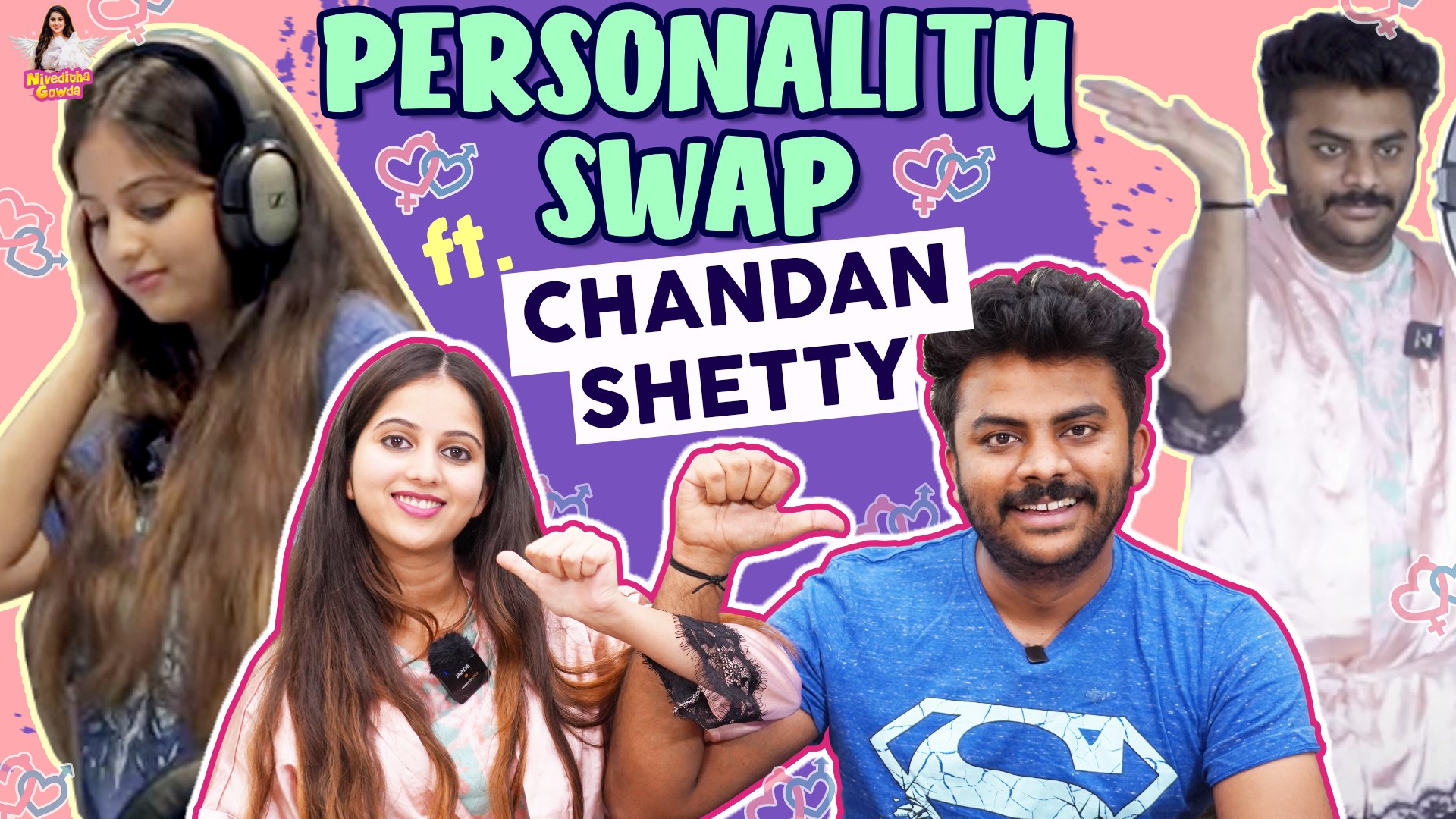 Switching Personalities ft. Chandan Shetty | Niveditha Gowda | Valentine's  Day Special - video Dailymotion