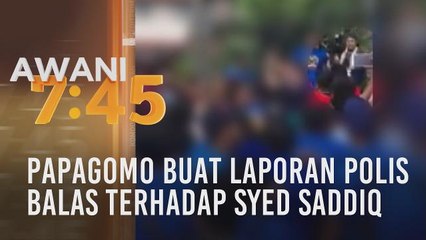 Papagomo buat laporan polis balas terhadap Syed Saddiq
