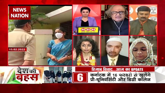 Desh Ki Bahas : हिजाब के नाम पर जानबूझकर प्रोपेगेंडा फैलाया जा रहा है : तारिक फतेह