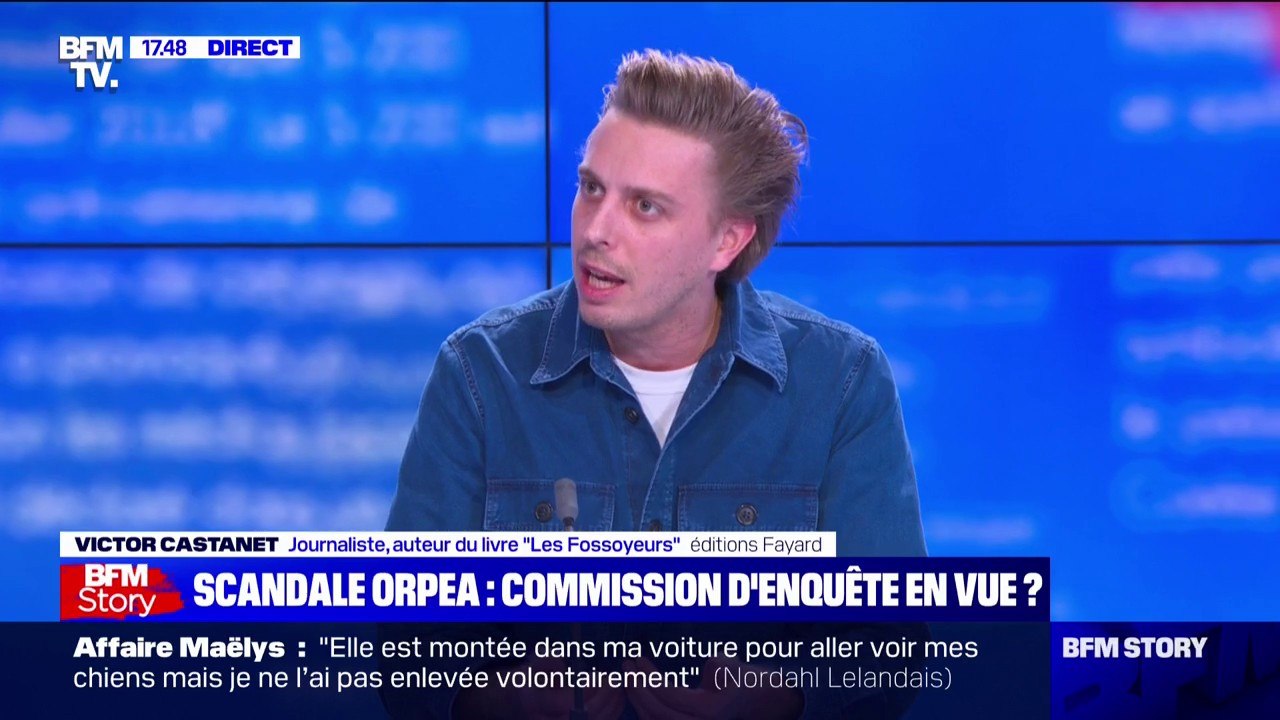 Scandale Orpea: pour Victor Castanet, auteur du livre "Les Fossoyeurs", "l'État se doit d'être à la hauteur"