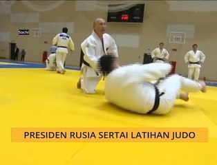 #Bualan 15 Feb: Presiden Rusia sertai latihan judo