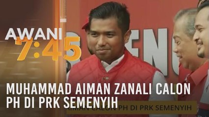 Muhammad Aiman Zanali  calon PH di PRK Semenyih