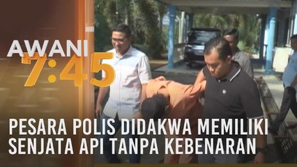 Pesara polis didakwa memiliki senjata api tanpa kebenaran