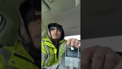 Squirrel Release Has Guy Squirming