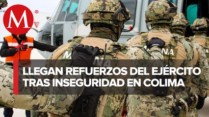 Anuncian llegada de más de 600 elementos federales a Colima