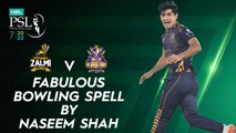 Fabulous Bowling Spell By Naseem Shah | Peshawar Zalmi vs Quetta Gladiators | Match 22 | HBL PSL 7 | ML2G