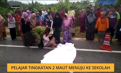 Pelajar tingkatan 2 maut menuju ke sekolah