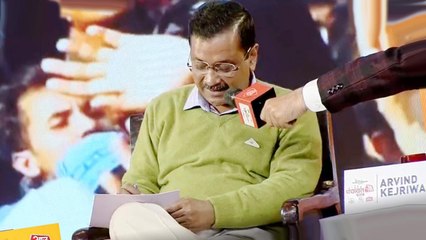 'Channi will lose both seats', Kejriwal signs paper