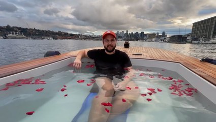 Floating hot tub dream becomes business success story