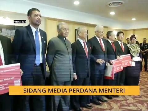 Sidang Media Perdana Menteri, Tun Dr Mahathir Mohamad