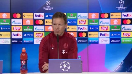 8e - Nagelsmann sur les critiques des médias : "Nous devrions fournir de meilleures performances"