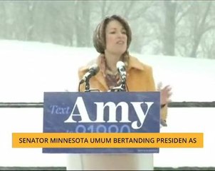 Senator Minnesota umum bertanding Presiden AS