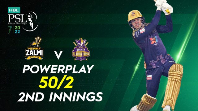 Quetta Gladiators Powerplay | Peshawar Zalmi vs Quetta Gladiators | Match 22 | HBL PSL 7 | ML2G
