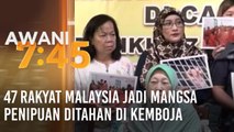 47 rakyat Malaysia jadi mangsa penipuan kini ditahan di Kemboja