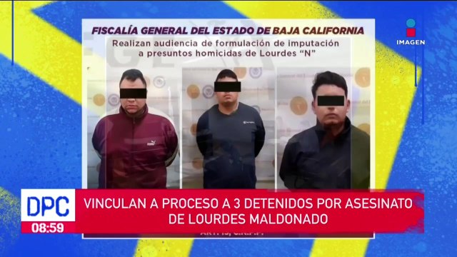 Vinculan a proceso a 3 implicados en asesinato de Lourdes Maldonado