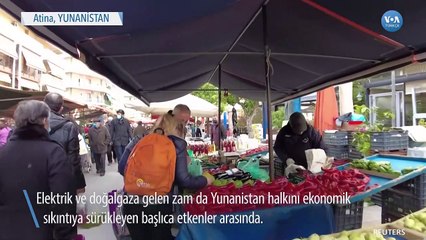 Yunanistan’da Enflasyon Artışı Rekor Düzeyde