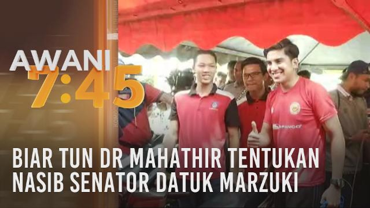 Biar Tun Dr Mahathir tentukan nasib Senator Datuk Marzuki