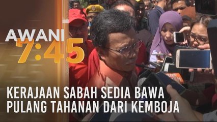 Kerajaan Sabah sedia bawa pulang tahanan dari Kemboja