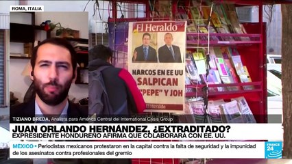 Tiziano Breda: "Infiltración de intereses criminales ha llegado a las altas esferas en Honduras"