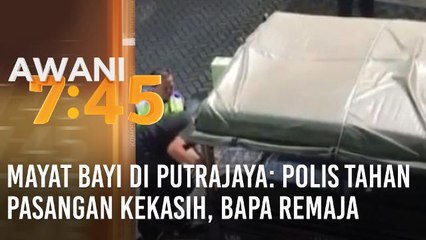 Mayat bayi di Putrajaya: Polis tahan pasangan kekasih dan bapa remaja