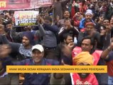 Anak muda desak kerajaan India sediakan peluang pekerjaan