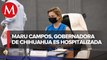 Hospitalizan a Maru Campos en Ciudad Juárez tras sufrir caída